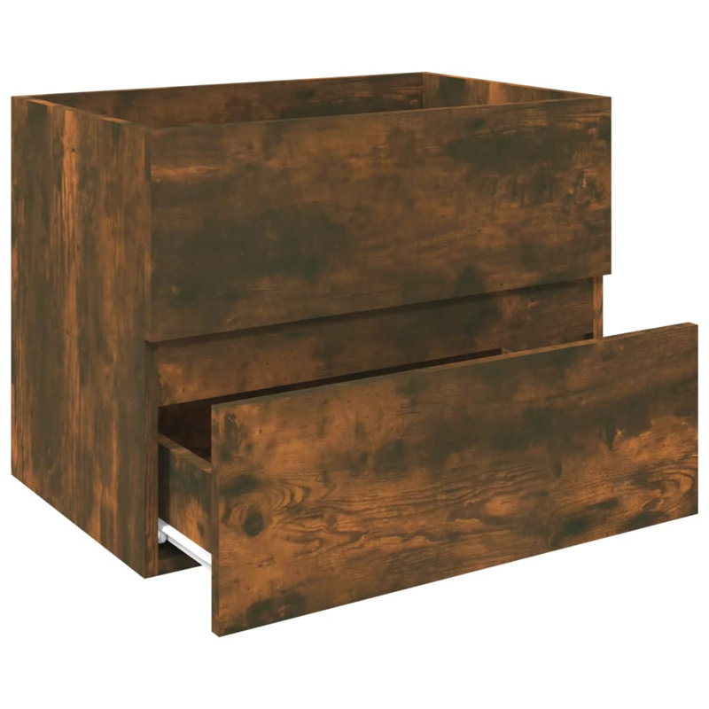 Polzin Bathroom Cabinet, Oak