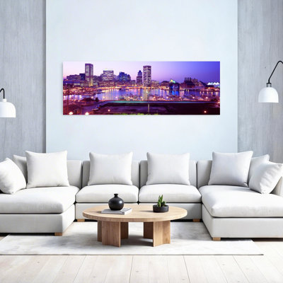 Inner Harbor, Baltimore, Maryland, États-Unis, art contemporain abstrait, art mural de la ville