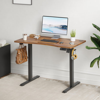 Dulane Adjustable Metal Base Standing Desk
