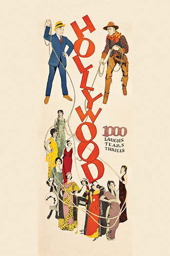 Hollywood-unframe, impression de publicité, H 66 po x l 44 po x P 1,5 po