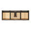 Meuble-lavabo mural ovale simple 61 po avec comptoir en marbre blanc de Carrare de 1,5 po Mulloy-428206514-428206512