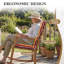 2 Pack Outdoor Chair Cushions, 100x50x6 cm-1043598666