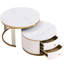 Table basse gigogne 2 tiroirs Design