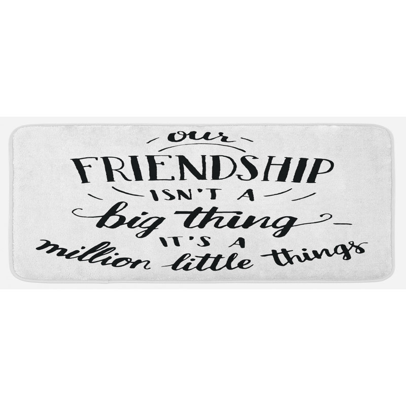 Tapis de cuisine Saying