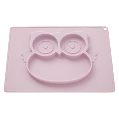Zachariah Owl Silicone Placemat Plate