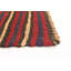 Tapis décoratif en laine noué à la main de conception unique 4 pi 3 po x 6 pi Brayli Ivoire/rouge