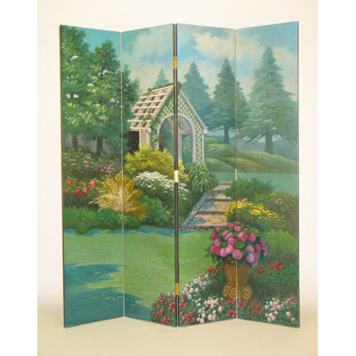 The gazebo in the garden
