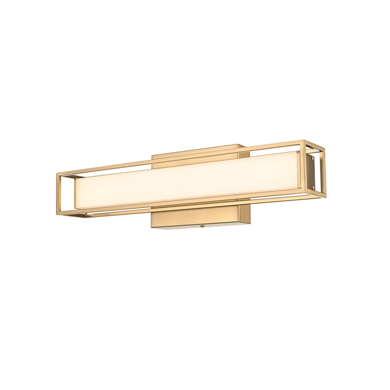 Melva 16 inch LED Wall Sconce , Satin Gold