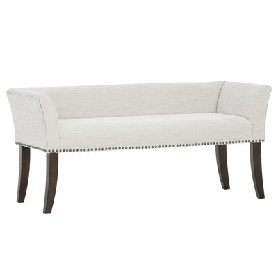 Banc rembourré en polyester Dalice