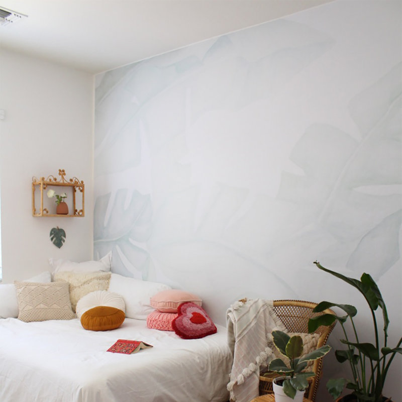Floral Wallpaper, Pre-Pasted