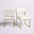 Jayce Stefania Faux Leather Dining Chair-831980633