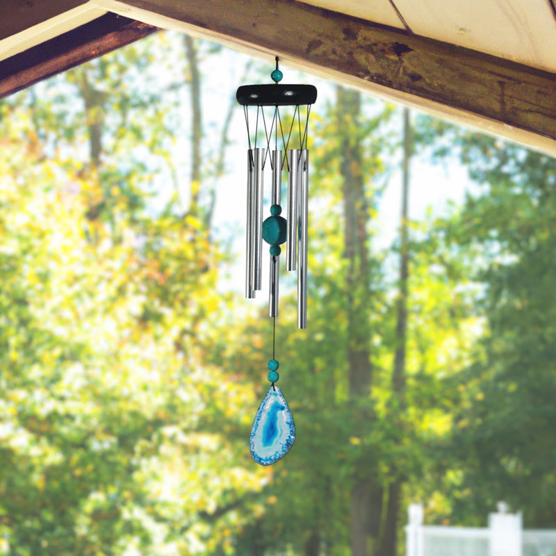 Carillon à vent géodésique en bois Regenal