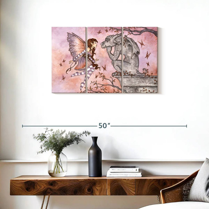 Kelan Stone Guardian, 20" H x 33" W