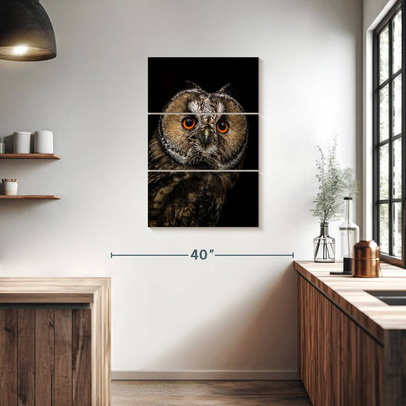 Brampt Eurasian Owl, 38" H x 24" W