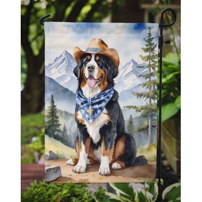 Drapeau Cowboy Welcome Garden