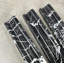 12" L x 1.8" W Marble Chair Rail Tile Trim-50870263