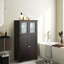 Armoire de cuisine Florena avec portes et tablette réglable-87758364