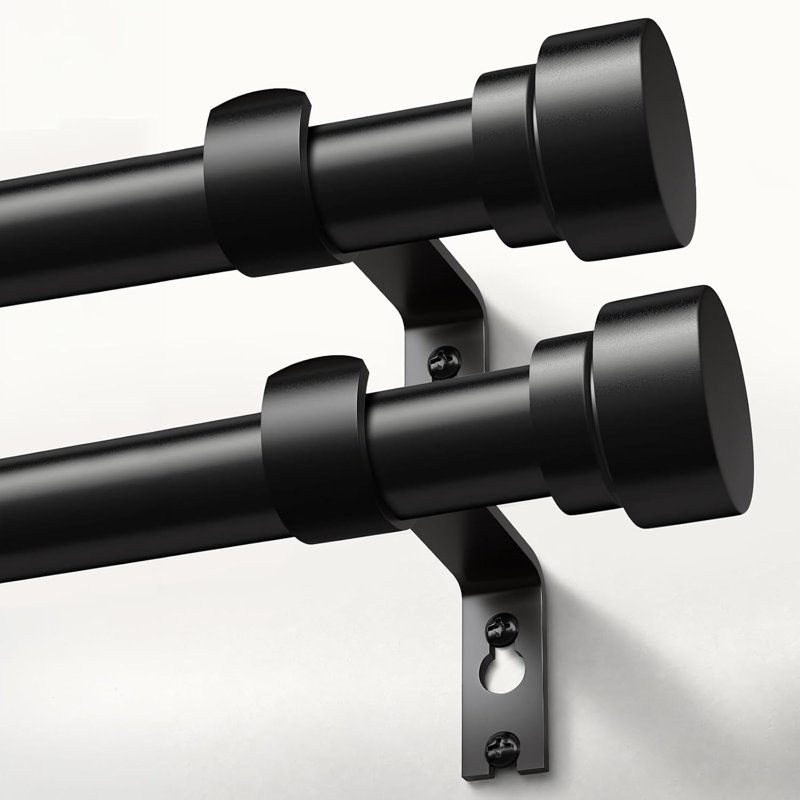 2-Pack Heavy Duty Curtain Rods