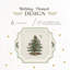 Spode Christmas Tree Square Handled Platter 12.5"
