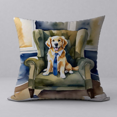 Abstract Reversible Throw Pillow
