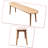 Jalacia Solid Wood Bench