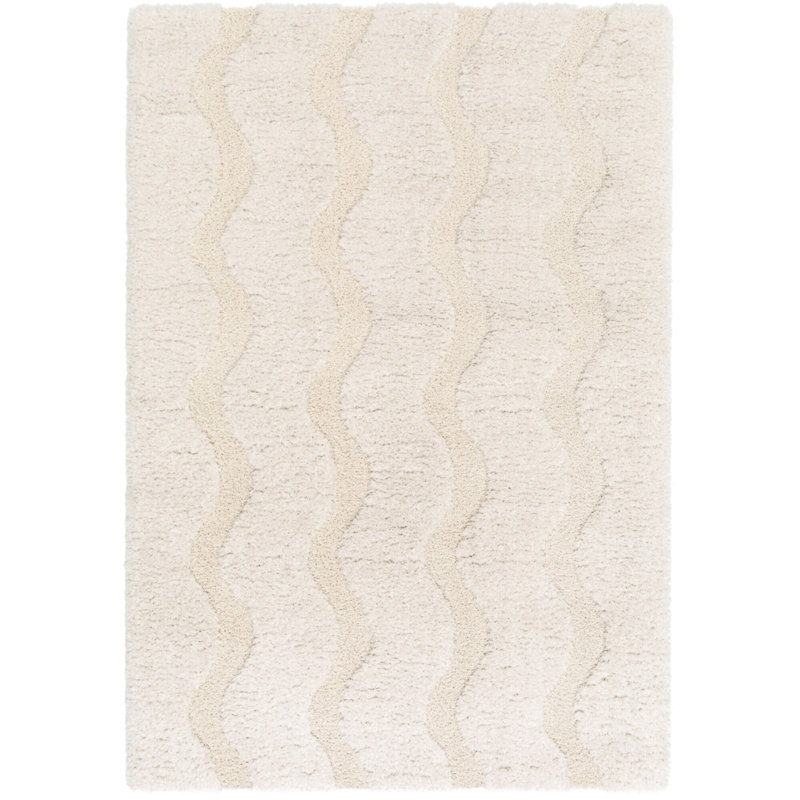 Rhudie Abstract Shag Area Rug, Rectangle 160 x 230cm