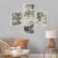 Duotone Storybook Forest Tree Landscape, impression encadrée sur papier, 4 pièces-97770302-97770303