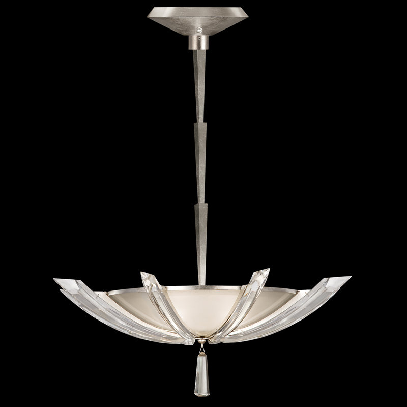 Luminaire suspendu Vol de Cristal 28 po