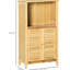 Floor Cabinet By - Maximize Your Bathroom & Living Room Space With Multiple Shelves Doors, Natural Make More Efficient And Attractive