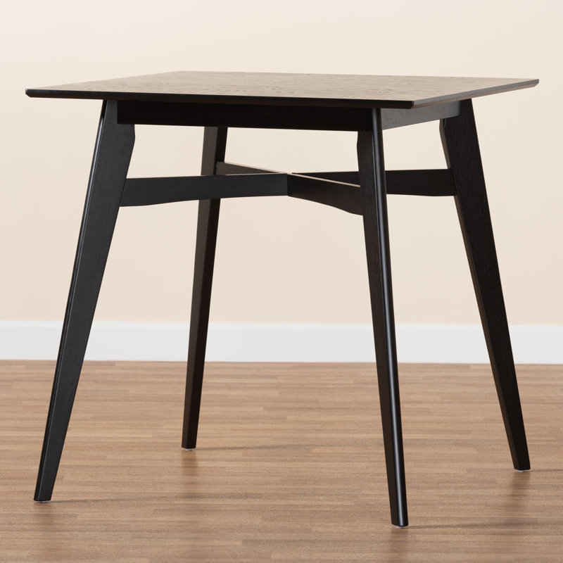 Table de salle à manger Lapinski, Noir