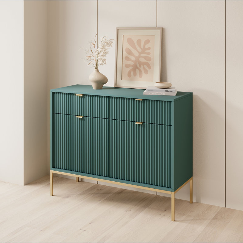 Kenly 104cm Sideboard, Labrador Green/Golden