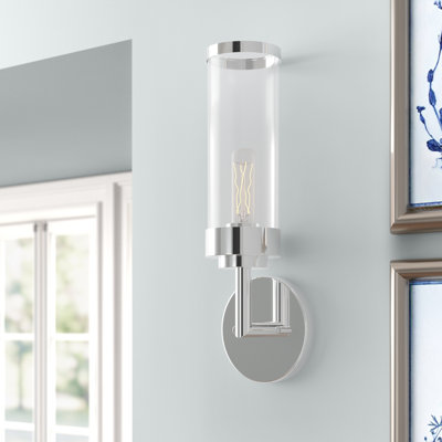 Binghamton Steel Armed Sconce