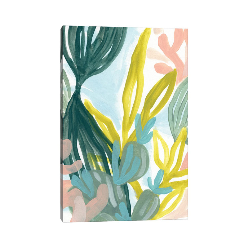 Coral Garden I 1 Piece Wrapped Canvas Wall Art, 20.32 cm H x 30.48 cm W