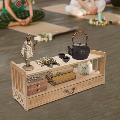 Desktop Organizer Altar Table With Drawer