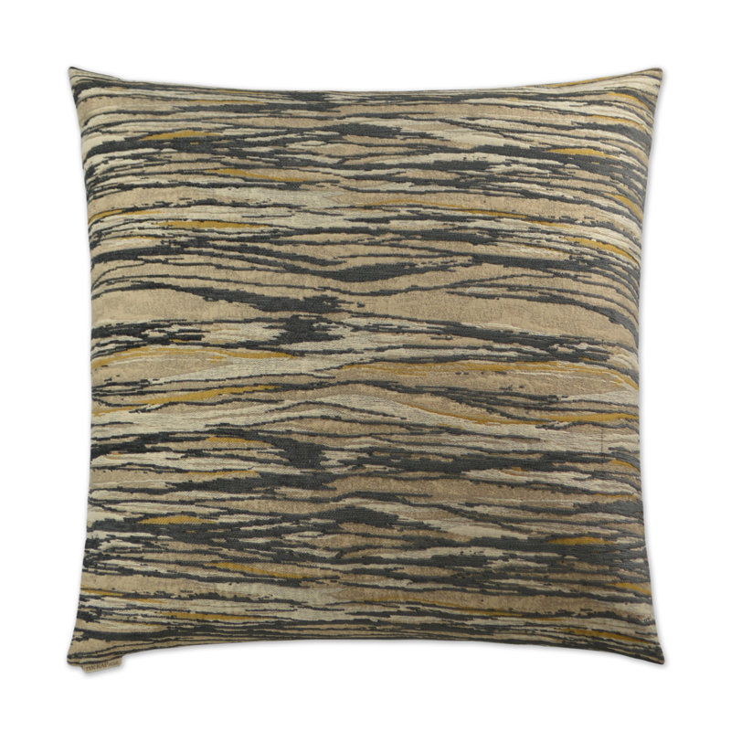 Rapport Abstract Reversible Throw Pillow, Granite, Square 20"