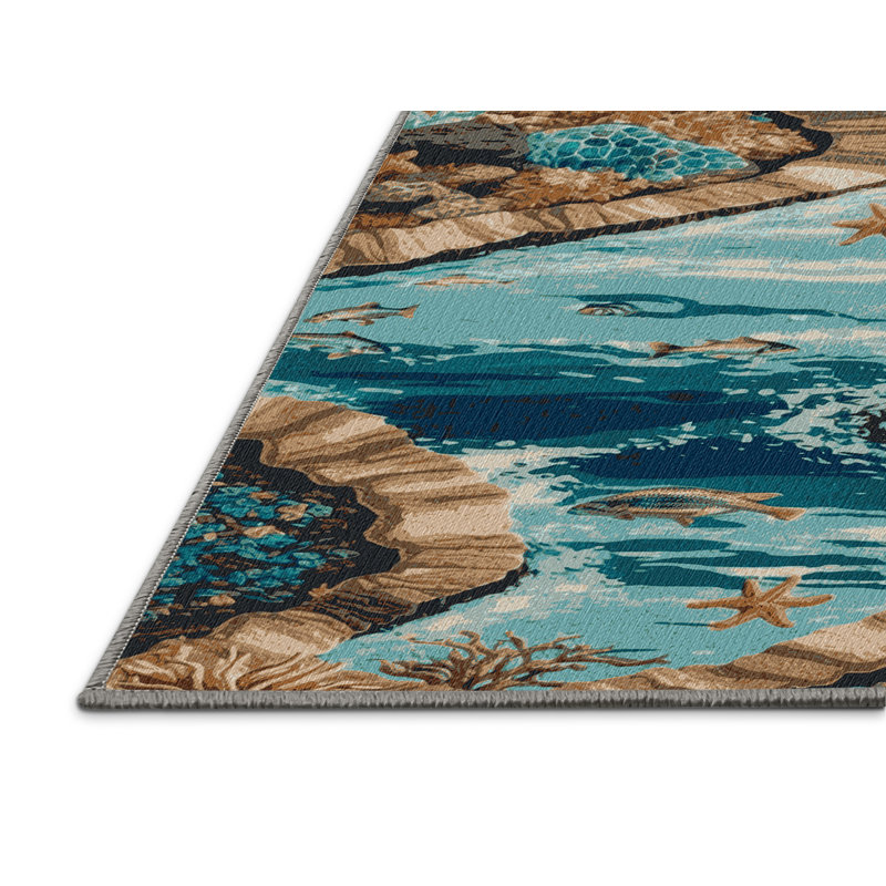  Tapis hawaïen lavable, Rectangle 4pi x 6 pi