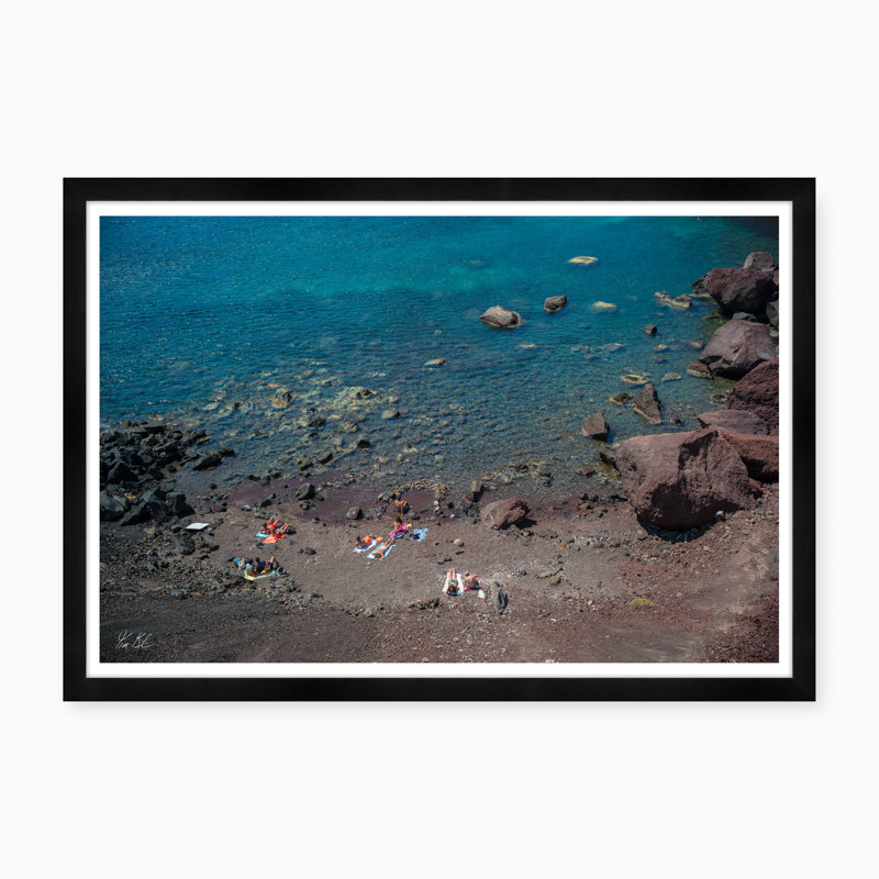Red Beach Bathers by Tim Klein