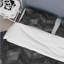 Ensemble de housse de couette moderne gris foncé Herringbone III-109156699