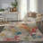 Allegro Abstract Ivory/Yellow Area Rug-30723046