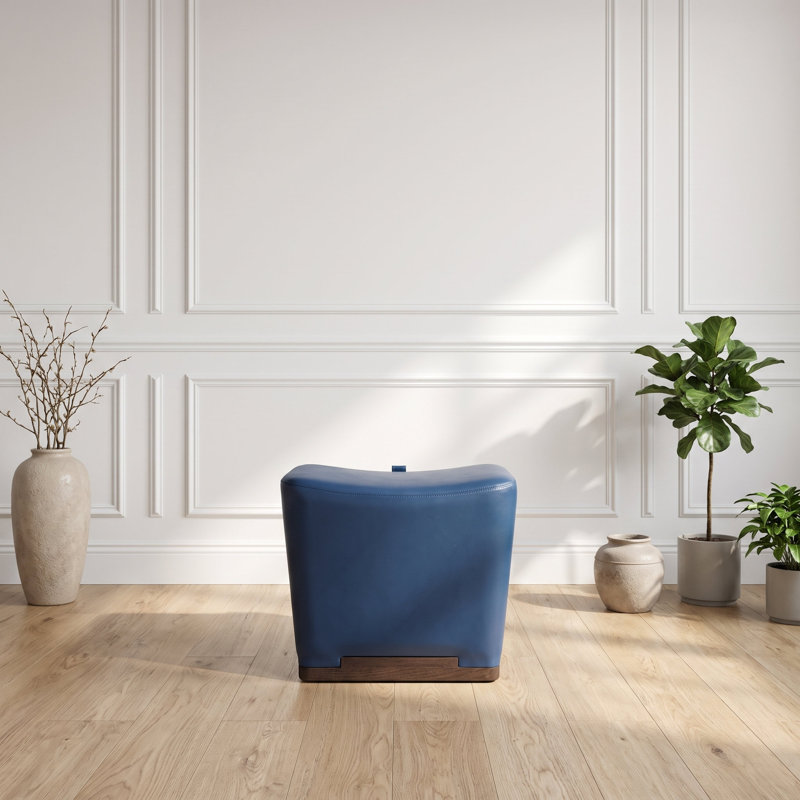 Tabouret d'appoint Tangela, Bleu