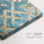 Gilded Geometrics I - Toile tendue avec châssis sur mesure - 3 pièces-464077978
