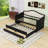 Twin Daybed with Twin Trundle and Storage Drawers-113138446