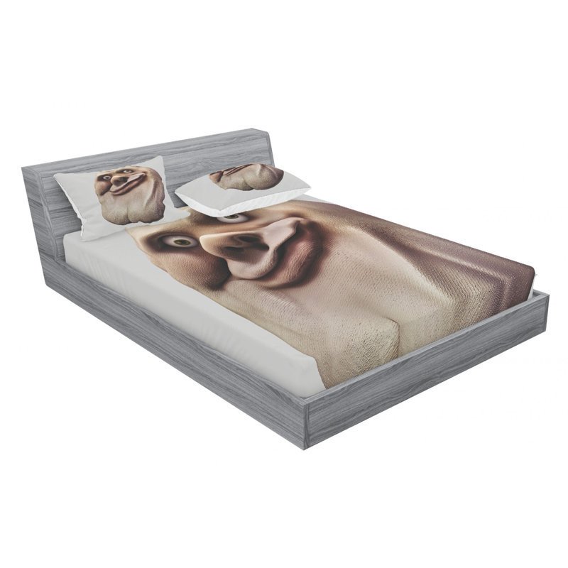 Microfiber Sheet Set, Queen Sheet Set with 2 Pillowcases