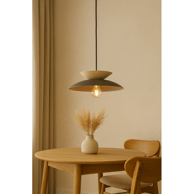 1 - Light Pendant, Brown/Latte