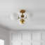 Plafonnier semi-encastré 3 lumières 23,5 po-105700987
