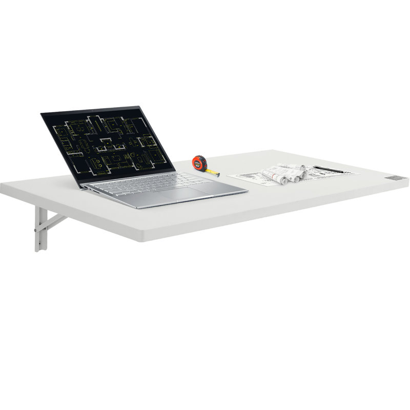 Wesle Floating Desk, 1" H x 39.37" W x 19.69" D