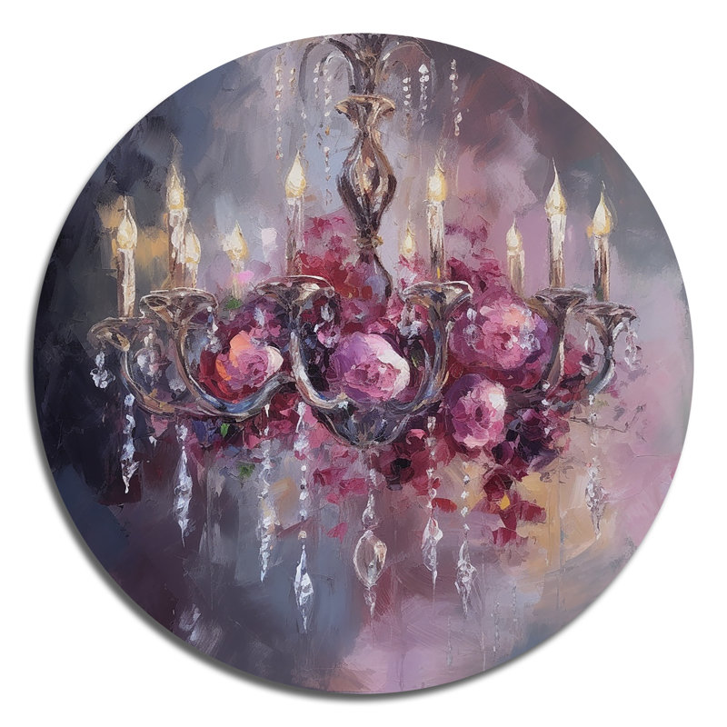 Thirsk - art rond en métal tendance, H 29 po x l 29 po