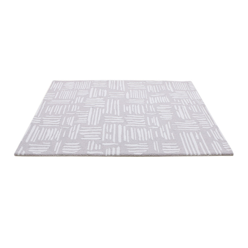 Moroccan Area Rug in Taupe, Rectangle 8' x 10'