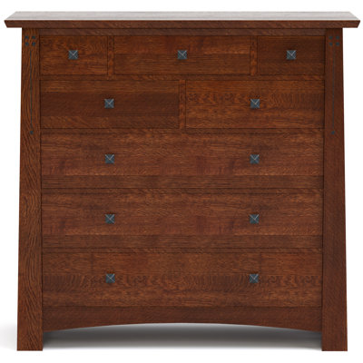 Highlands 8 - Drawer Solid Wood Dresser