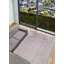 Tapis unique en laine gris foncé 8 pi x 9 pi 11 po One-of-a-Kind
